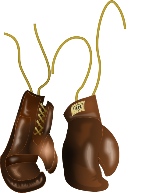 Leather Boxing Gloves Clipart Royalty Free Public Domain Picture