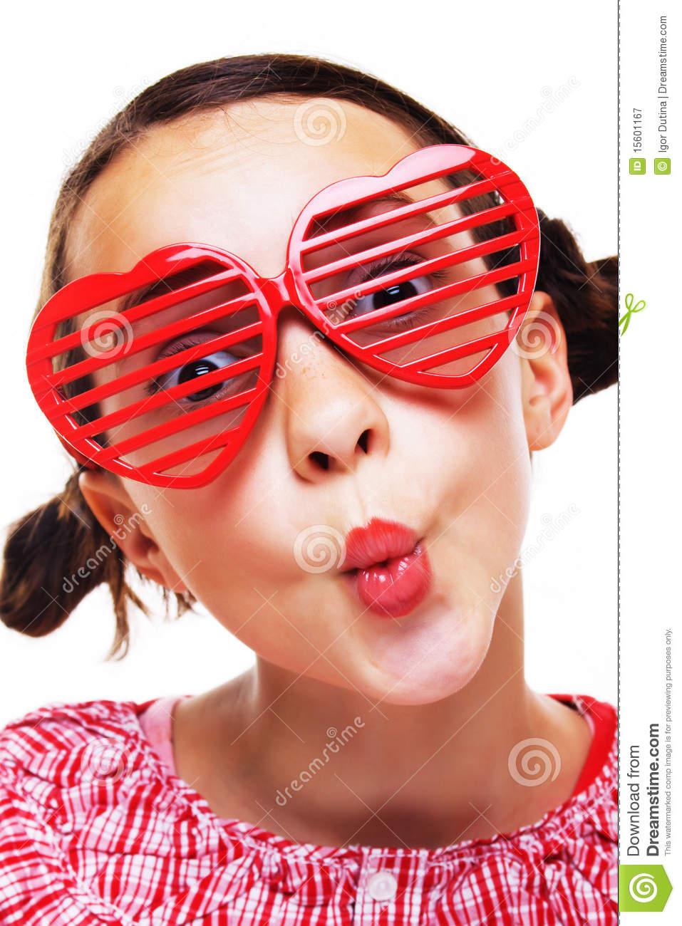Little Girl With Shutter Shades Royalty Free Stock Photography   Image