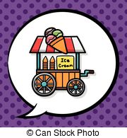 Popcorn Stall Vector Clipart And Illustrations