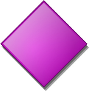 Purple Diamond Shape Clipart   Free Clipart