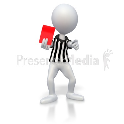 Soccer Referee Red Card   Sports And Recreation   Great Clipart For