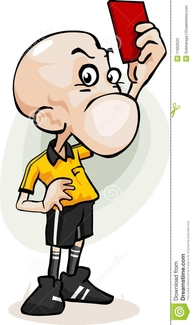 Soccer Referee  Soccer Cartoon Series 
