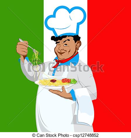 Stock Illustration   Traditional Italian Spaghetti   Stock