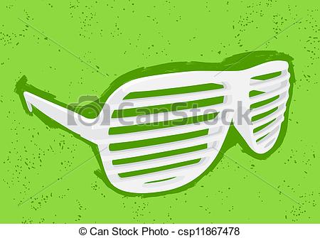 White Shutter Shades On Green Background Csp11867478   Search Clipart