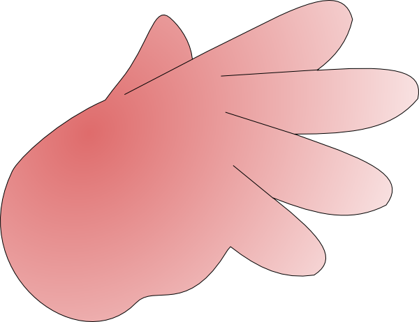 Chibi Hand Clip Art