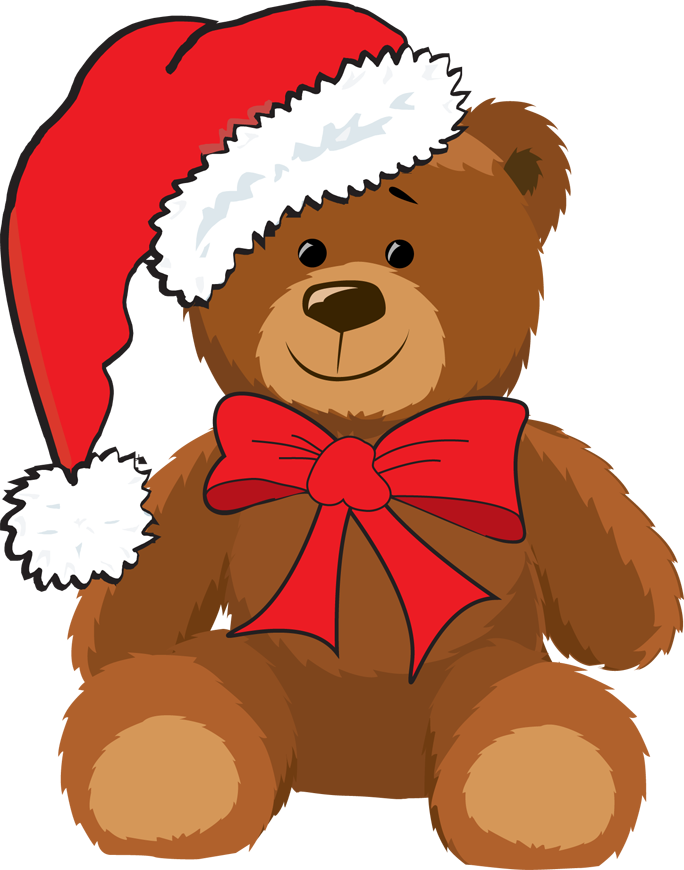 Christmas Bear Clipart   Clipart Best