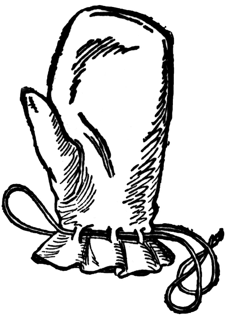 Early Glove   Clipart Etc
