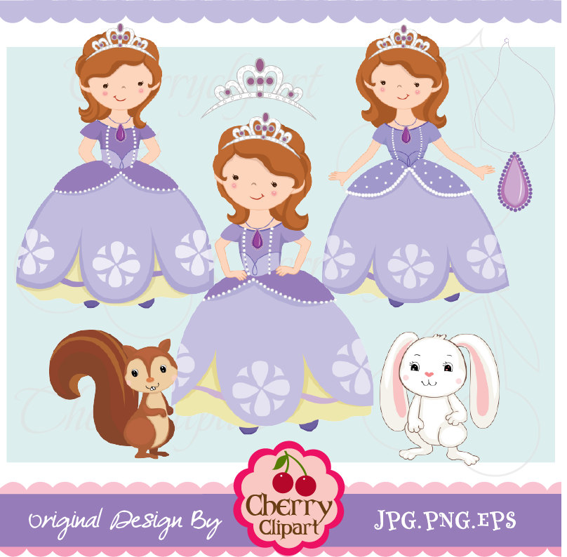 Fairytale Princess 3 Sofia Princess Princess By Cherryclipart