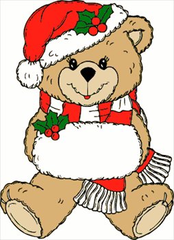 Free Christmas Bear Clipart   Free Clipart Graphics Images And Photos    