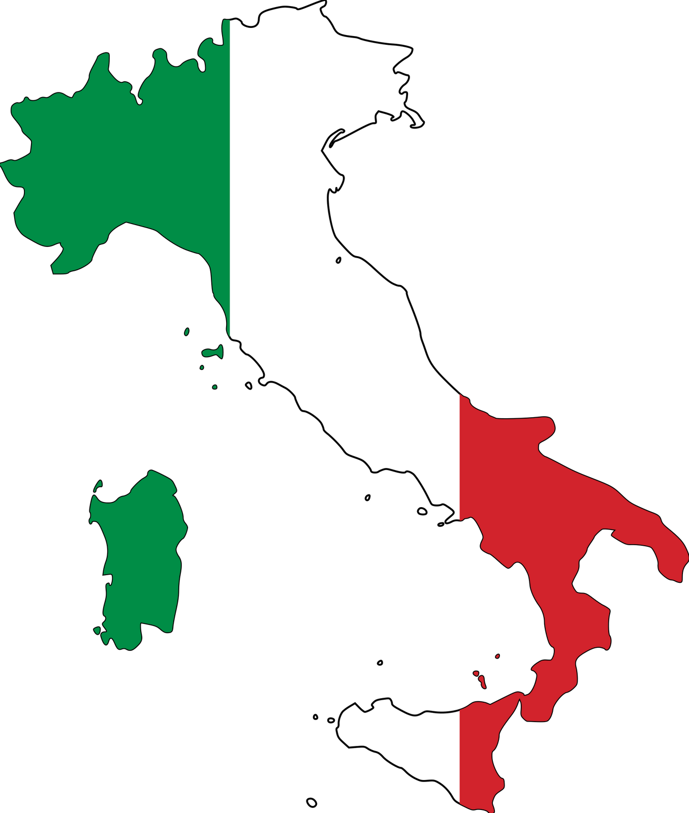 Italy Flag 071211  Vector Clip Art   Free Clipart Images