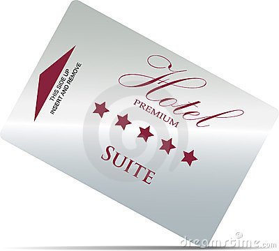 Key Card To A Luxurious Five Star Hotel Room Suite  Available In