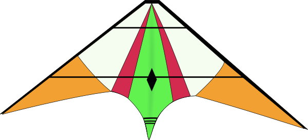 Kite Clipart Medium Size