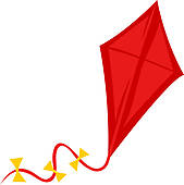 Kites Clip Art Kite Clipart