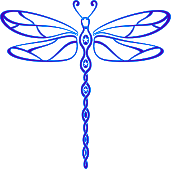 Lisa S Dragonfly Clip Art At Clker Com   Vector Clip Art Online