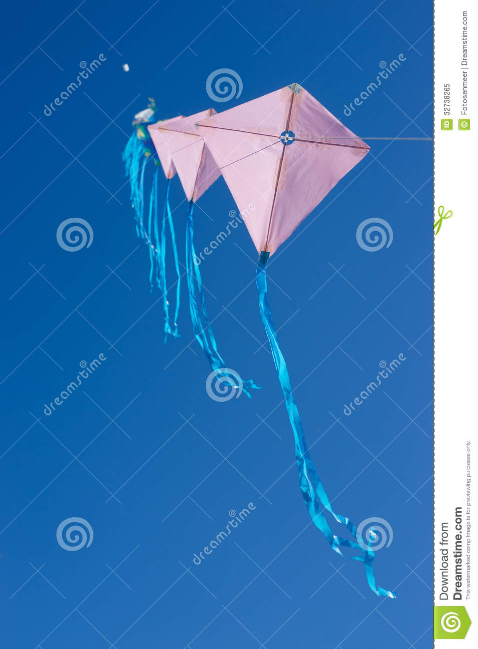 Lots Of Kites In The Sky Royalty Free Stock Photo   Image  32738265