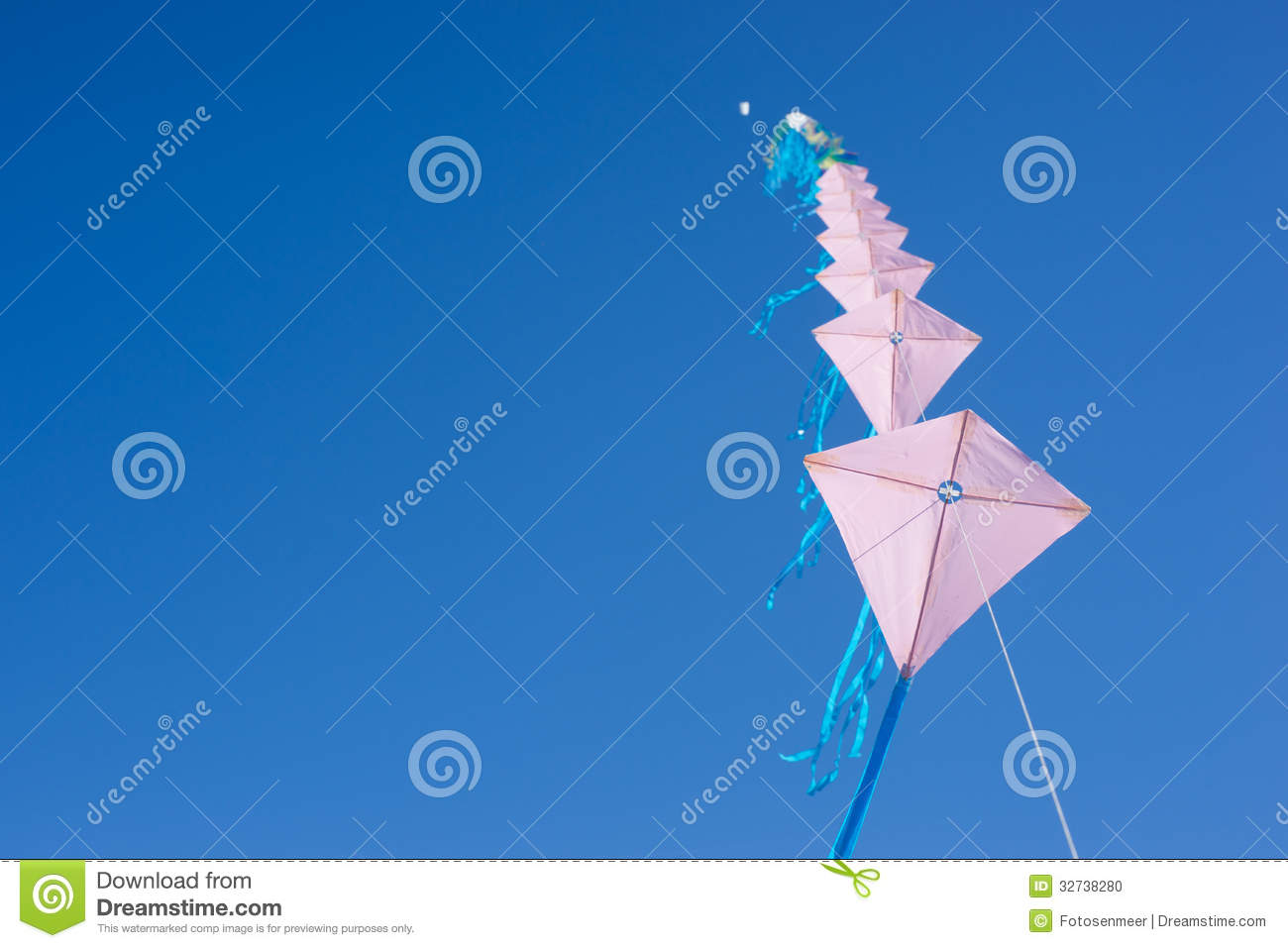 Lots Of Kites In The Sky Stock Photo   Image  32738280