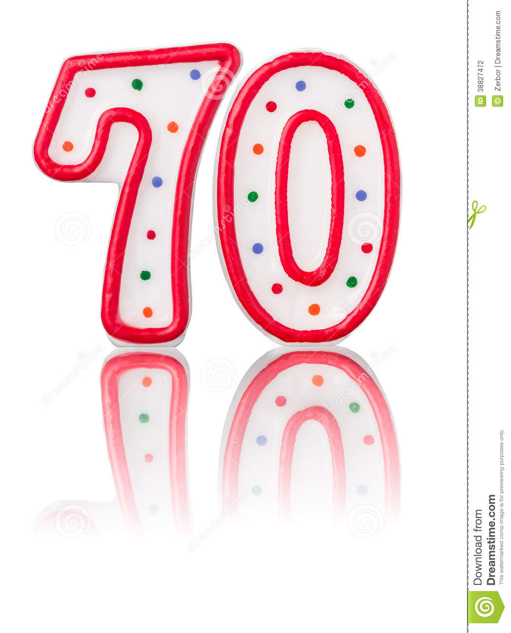 Number 70 Clipart