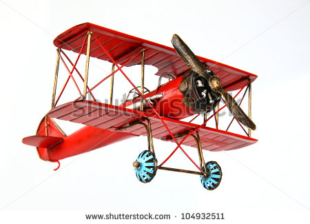 Red Vintage Airplane Clipart Vintage Model Airplane Retro