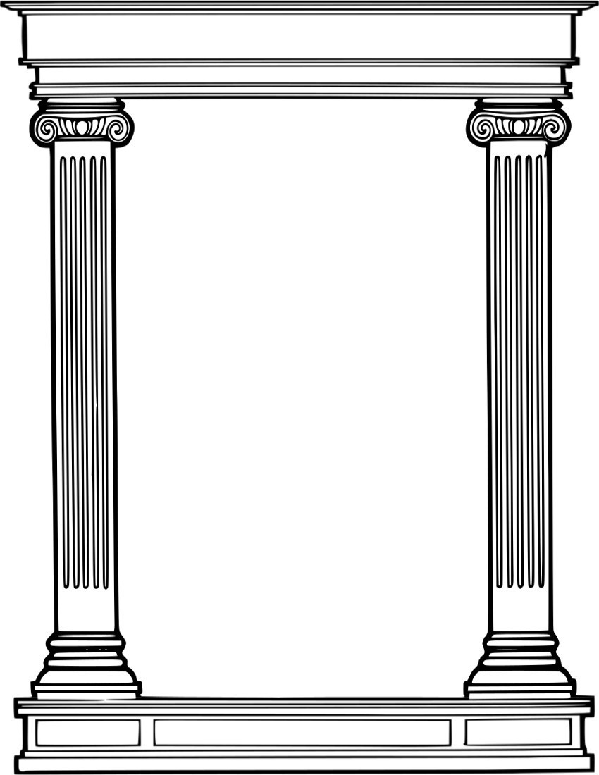 Roman Column Frame    Page Frames More Frames Column Roman Column