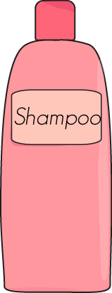 Shampoo Clip Art Image   Pink Bottle Of Shampoo  This Image Is A    