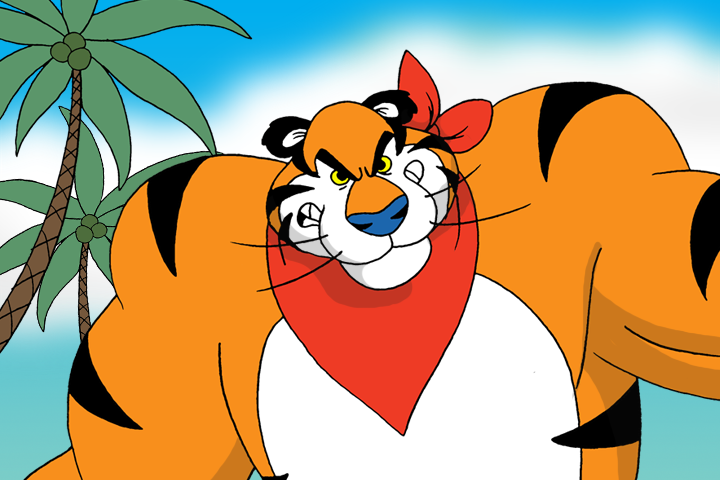 Tony The Tiger Is Angry By Bennythebeast Png