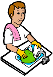 Washing Dishes Clipart   Clipart Best