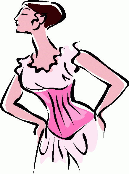 Woman In Dress 6 Clipart   Woman In Dress 6 Clip Art