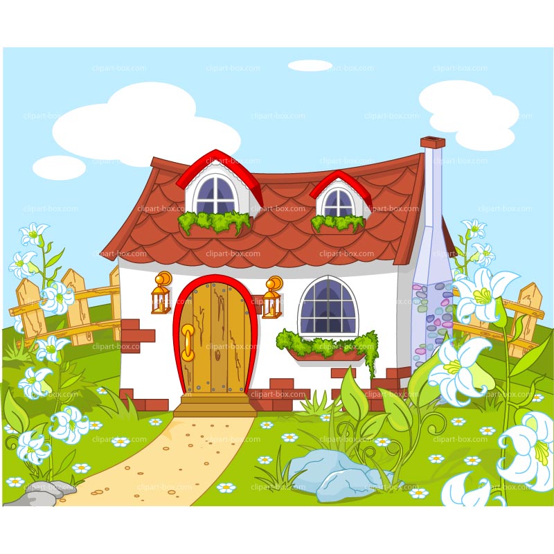Clipart Gnome House   Royalty Free Vector Design