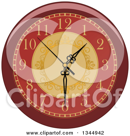 Clipart Of Black And White Watch Clock And 24 Hour Designs   Royalty    