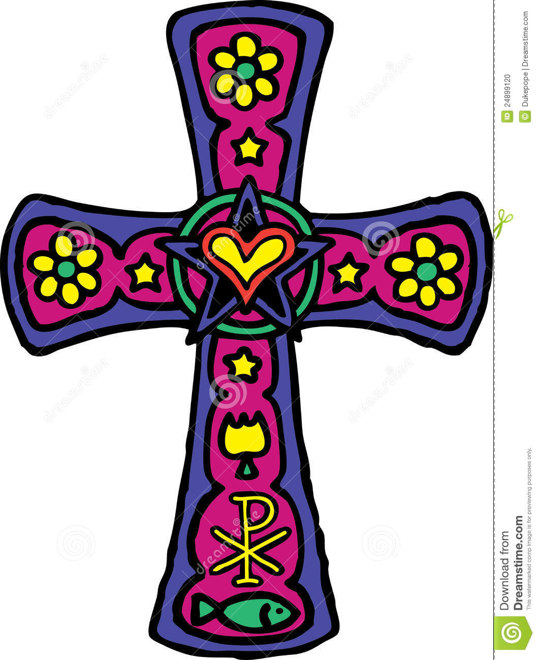 Colorful Crosses Clipart Colorful Cross