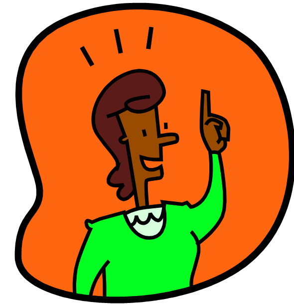 Hunch Clipart Thinking Clipart Woman Has Hunch Png