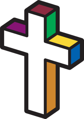Image  Primary Colored Cross   Cross Image   Christart Com