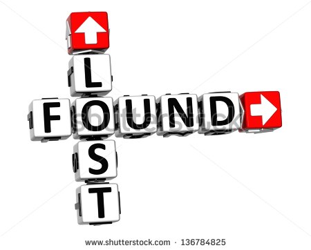 Lost And Found Box Clip Art 3d Lost Found Crossword On