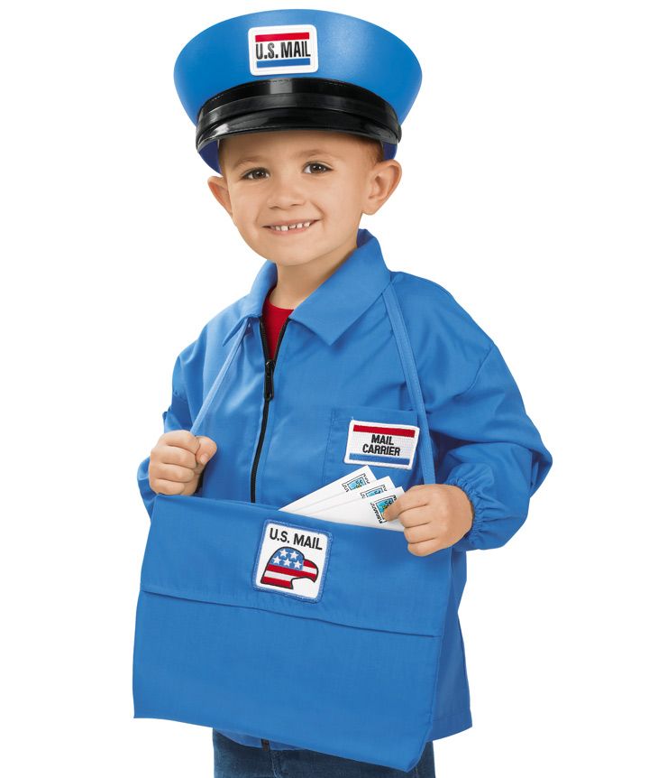 Mail Carrier Costume   Library Shopping List   Pinterest