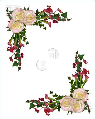 Ivy And Pearls Clipart