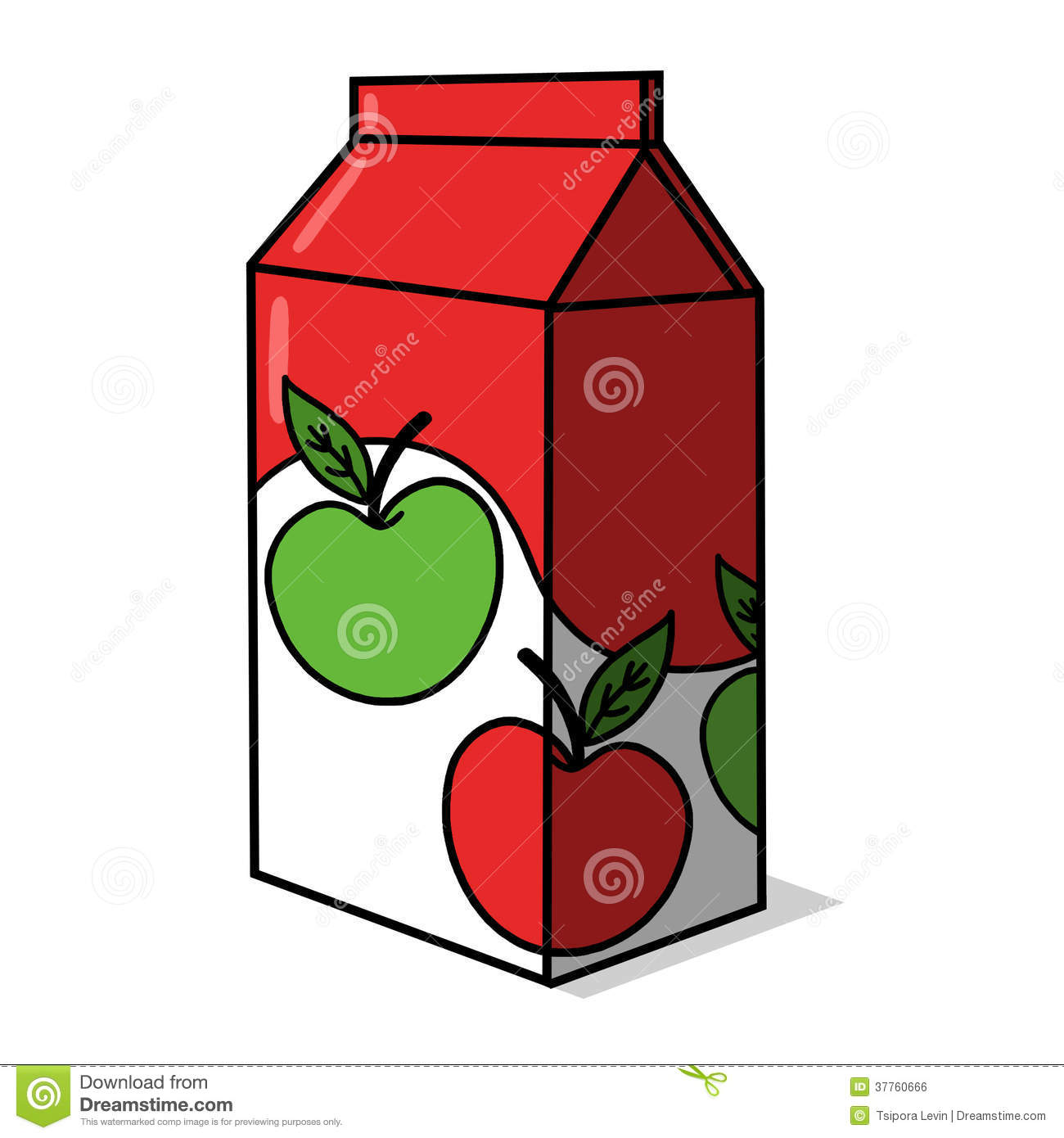Juice Box Clip Art   Viewing