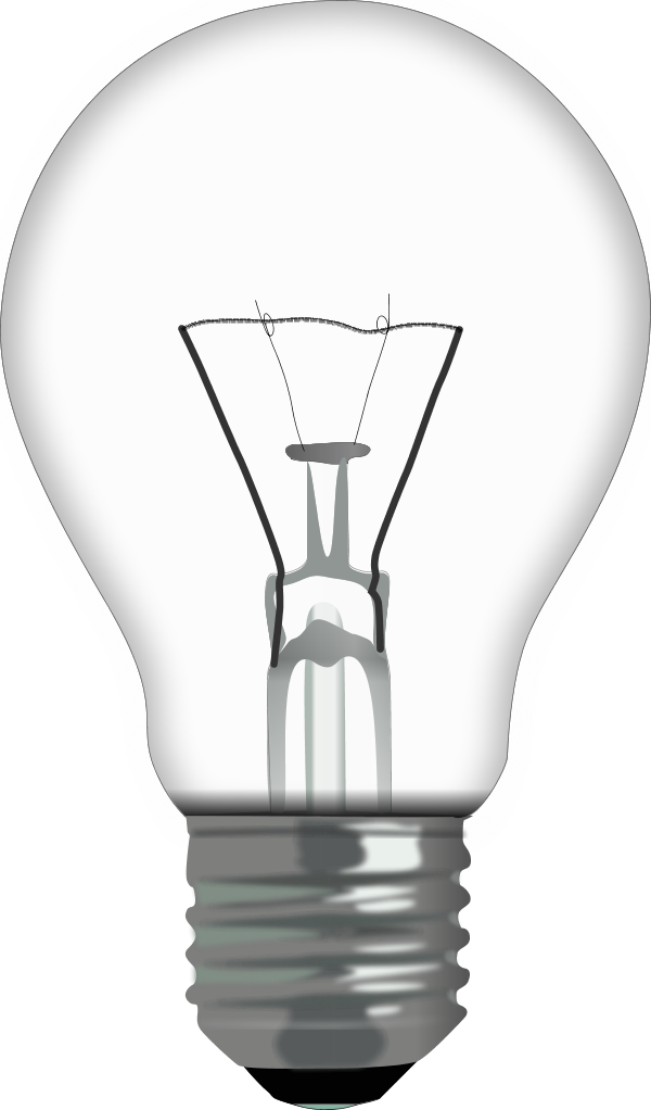 Light Bulb   Vector Clip Art
