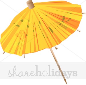 Paper Umbrella Clipart   Asian New Year