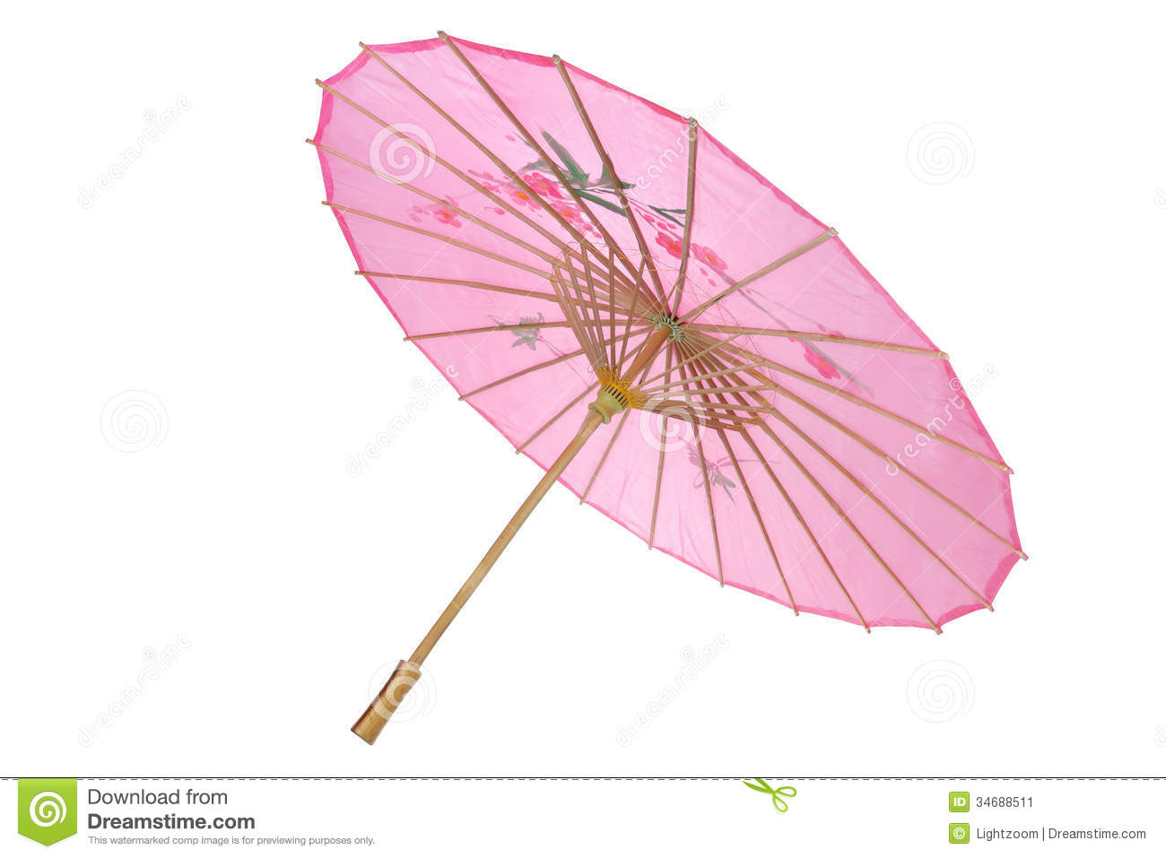 Paper Umbrella Stock Image   Image  34688511