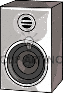 Royalty Free Stereo Speaker Clipart Image Picture Art   147022