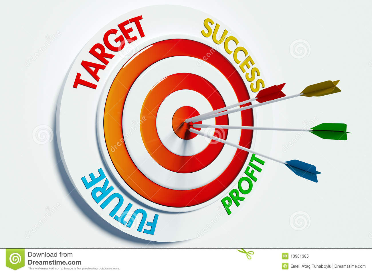 Target Success Profit Future Royalty Free Stock Photo   Image