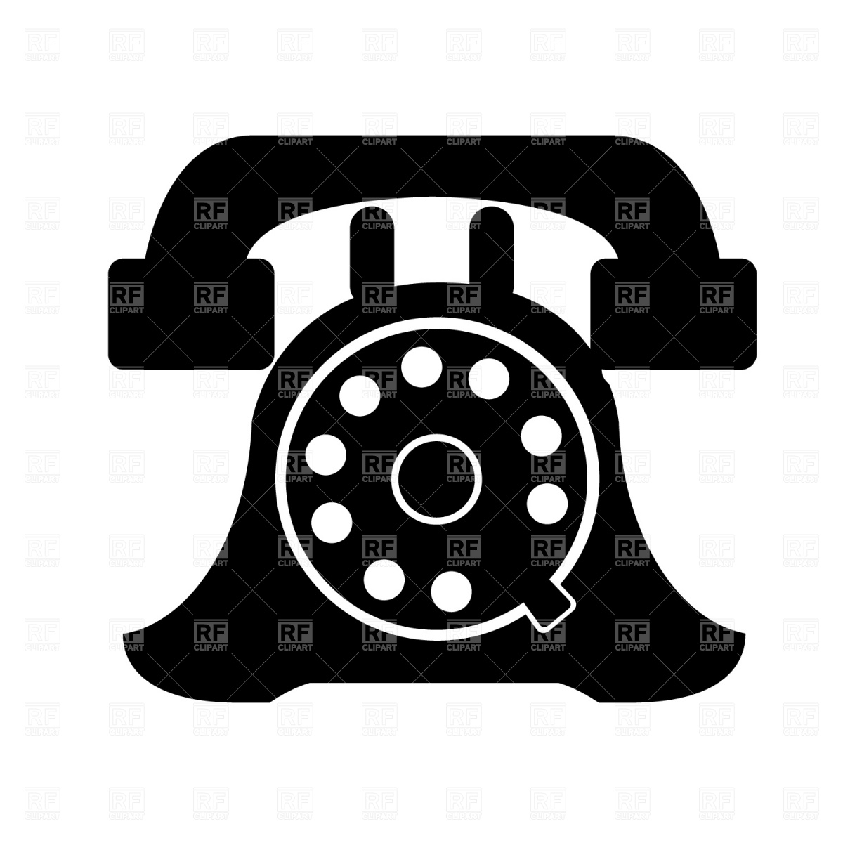Telephone Logo Clipart
