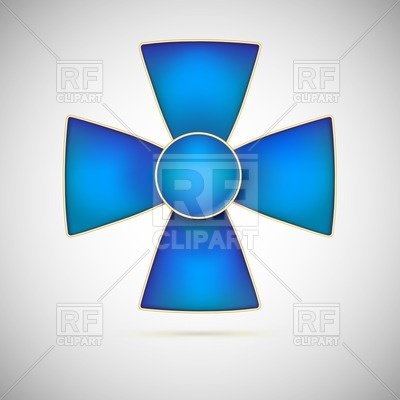 Blue Cross Military Medal Download Royalty Free Vector Clipart  Eps