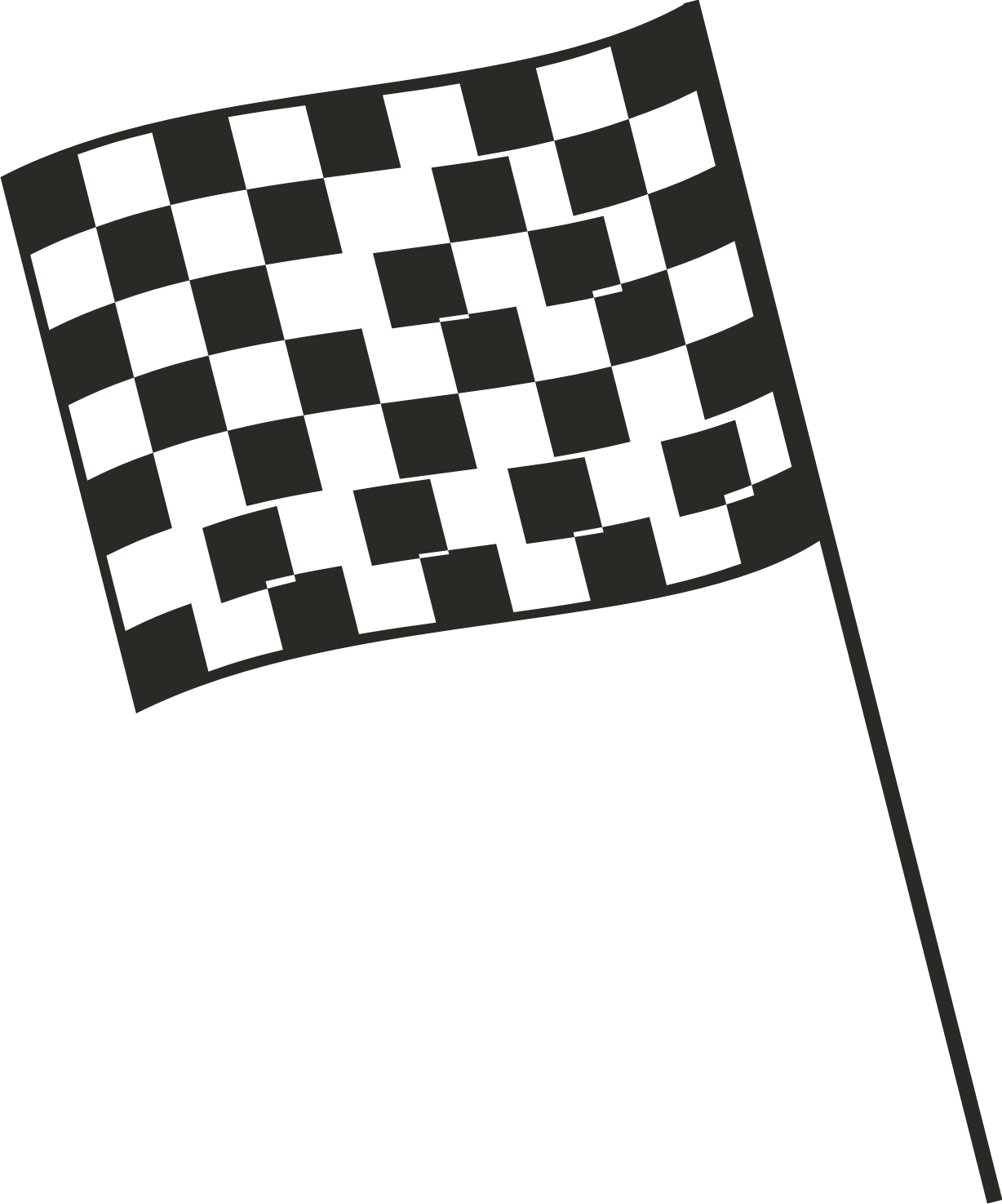 Clip Art  Checkered Flag