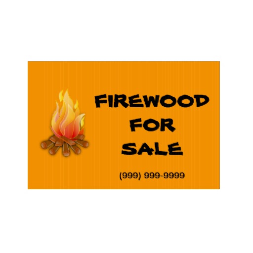 Firewood For Sale Clipart Firewood For Sale Yard Sign