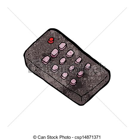 Illustration Of Cartoon Remote Control Csp14871371   Search Clipart