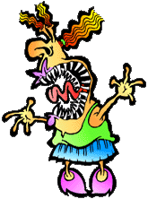 Screaming Funny Free Clipart Lady  Hilarious Looking Cartoon Lady