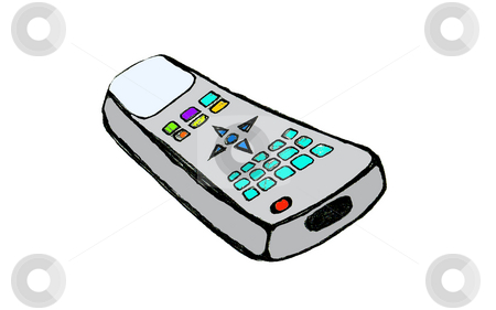 Tv Remote Drawing Cutcaster Photo 100224075 Cartoon Remote Control Jpg