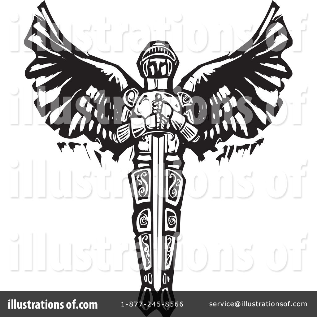 Angel Clipart  1194175 By Xunantunich   Royalty Free  Rf  Stock
