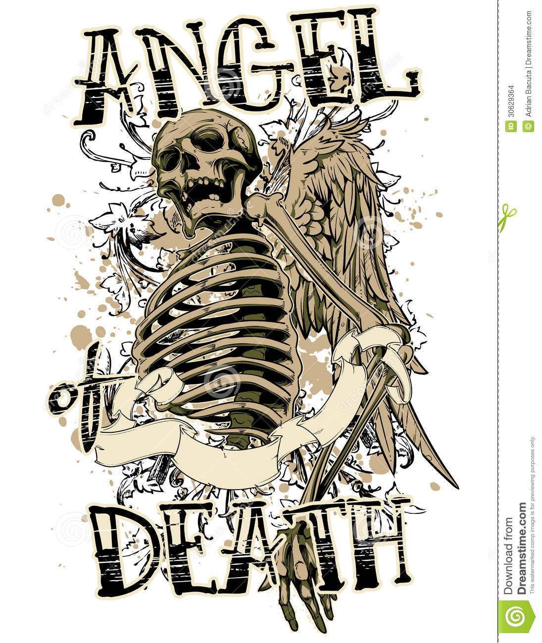 Angel Death Stock Images   Image  30629364